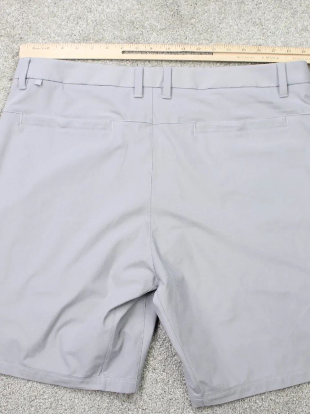 CRZ Yoga Shorts Mens 38 Gray Golf Lifestyle 9